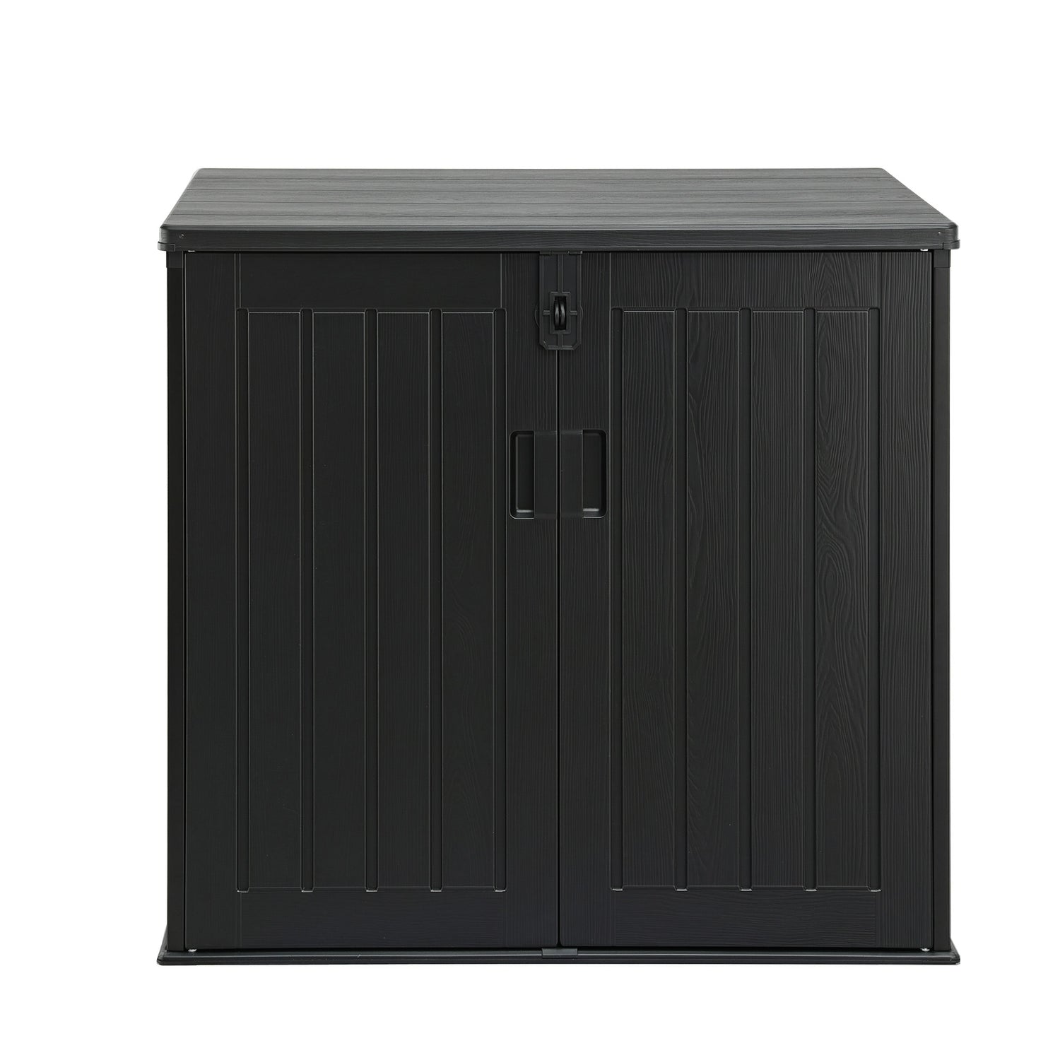 Gardeon Outdoor Storage Box 775L Container Lockable Cabinet Tool Organizer Shed Black-Home &amp; Garden > Storage > Storage Boxes-PEROZ Accessories