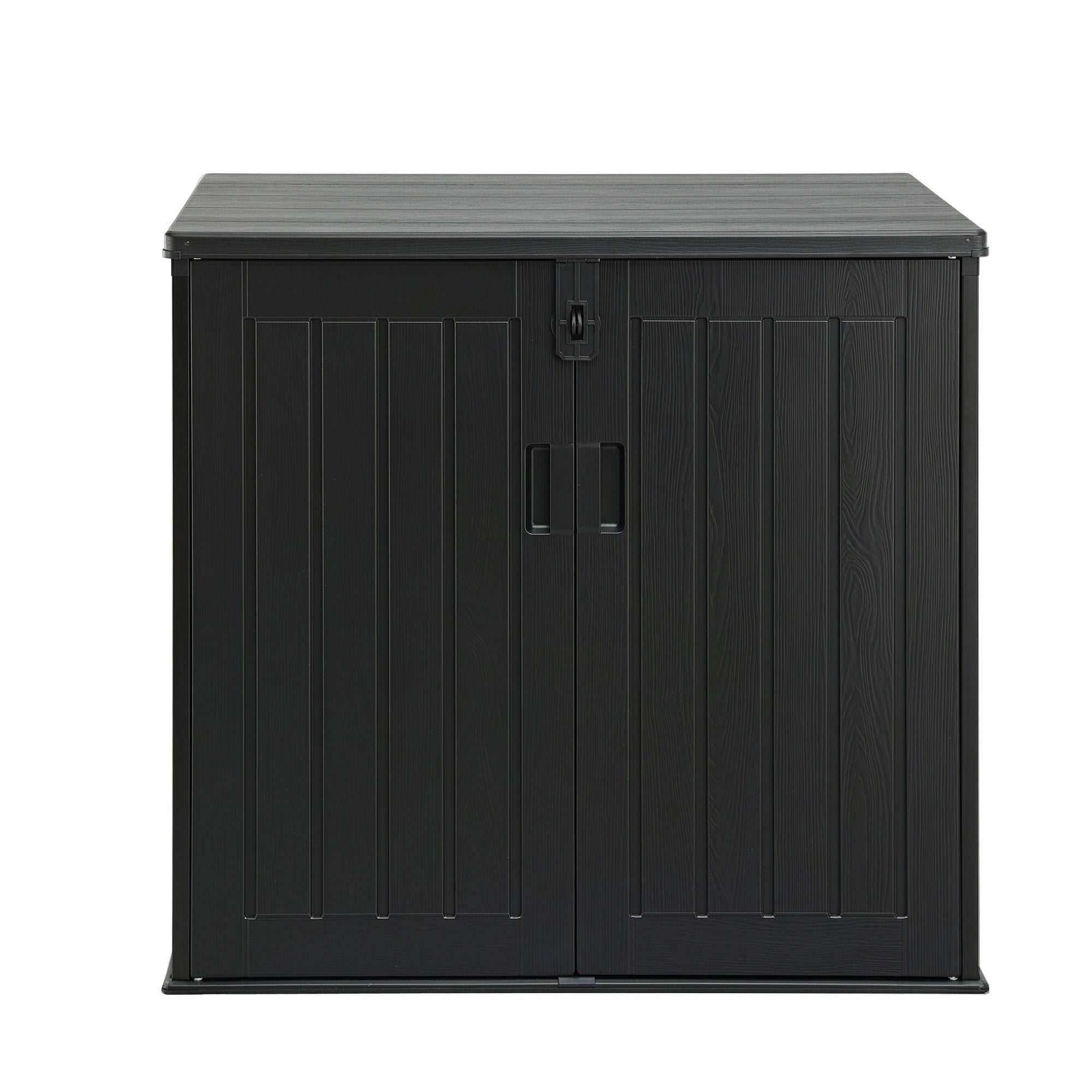 Gardeon Outdoor Storage Box 775L Container Lockable Cabinet Tool Organizer Shed Black-Home &amp; Garden > Storage > Storage Boxes-PEROZ Accessories