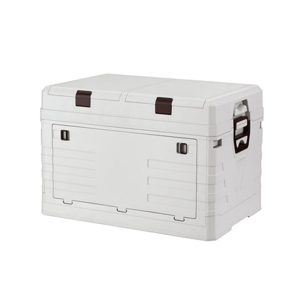 Gardeon 80L Outdoor Storage Box Foldable Camping Collapsible Bins Organizer-Furniture > Outdoor > Outdoor Storage Boxes-PEROZ Accessories