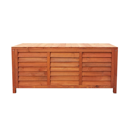 Livsip Outdoor Storage Box Garden Bench Wooden Chest Toy Tool Chair Furniture-Outdoor Storage Boxes-PEROZ Accessories