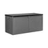 Livsip Outdoor Storage Box Bench 310L Black&Grey-Outdoor Storage Boxes-PEROZ Accessories