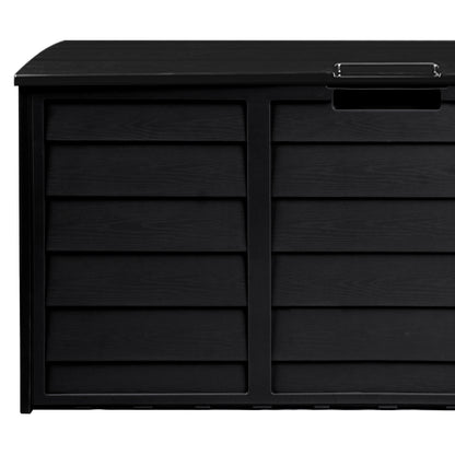 Livsip Outdoor Storage Box Cabinet Container Garden Chest Deck Tool Lockable 290L-Outdoor Storage Boxes-PEROZ Accessories