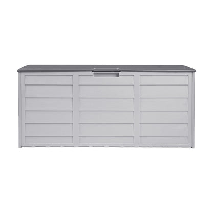 Livsip 290L Outdoor Storage Box Cabinet Container Garden Shed Deck Tool Lockable-Outdoor Storage Boxes-PEROZ Accessories