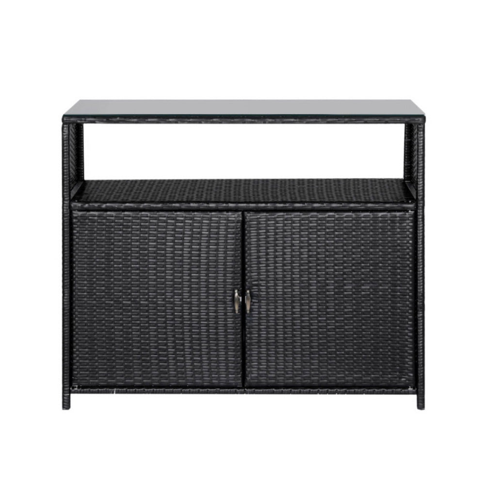 Gardeon Outdoor Storage Cabinet Box Garage Wicker Shed Tools Shelf Chest Garden-Furniture &gt; Outdoor &gt; Outdoor Storage Boxes-PEROZ Accessories