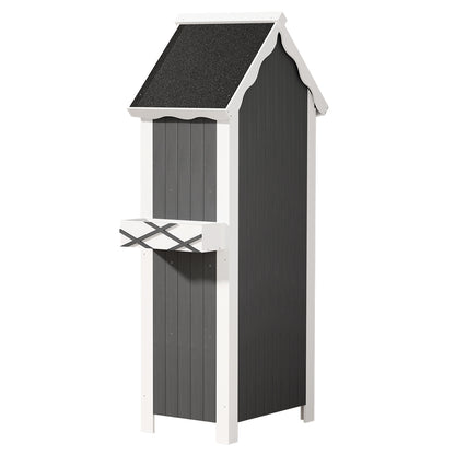 Gardeon Outdoor Storage Cabinet Shed Box Wooden Shelf Chest Garden Furniture-Outdoor Storage Cabinets-PEROZ Accessories