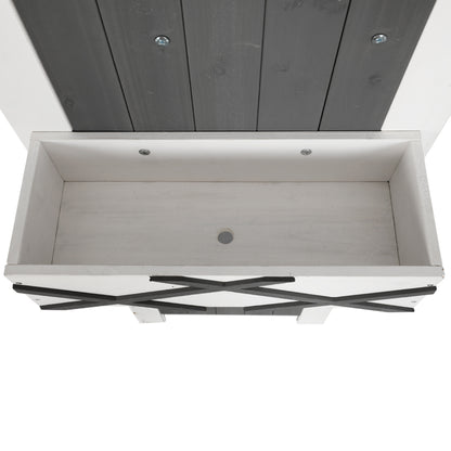 Gardeon Outdoor Storage Cabinet Shed Box Wooden Shelf Chest Garden Furniture-Outdoor Storage Cabinets-PEROZ Accessories