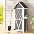 Gardeon Outdoor Storage Cabinet Shed Box Wooden Shelf Chest Garden Furniture-Outdoor Storage Cabinets-PEROZ Accessories