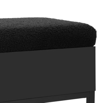Artiss Storage Ottoman Blanket Box 110cm Boucle Shelf-Furniture &gt; Living Room-PEROZ Accessories