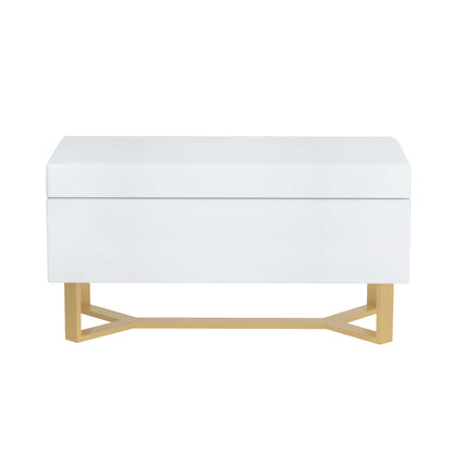 Artiss Storage Ottoman Blanket Box Criss-cross Linen White-Furniture &gt; Living Room &gt; Ottomans &amp; Footstools-PEROZ Accessories