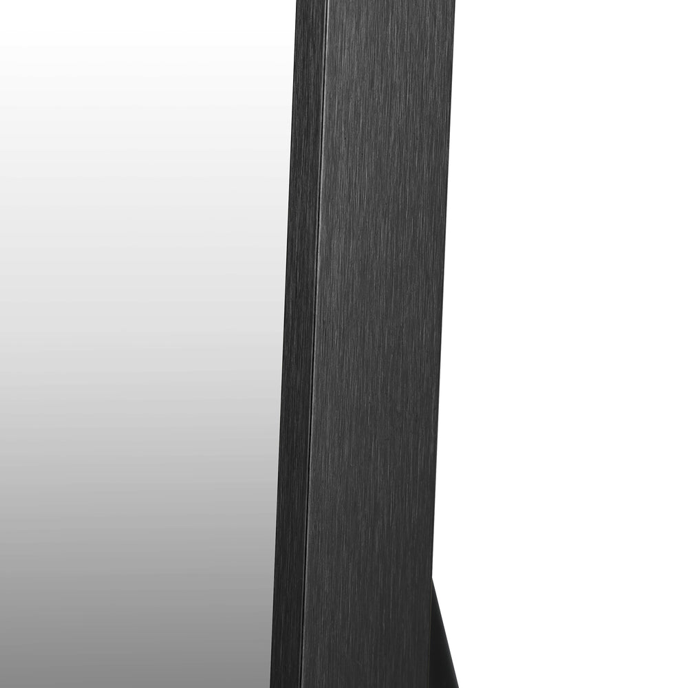 Oikiture 166x60cm Full Length Mirror Dressing Floor Mirrors Black-Full Length Mirror-PEROZ Accessories