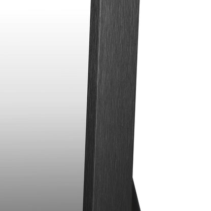 Oikiture 166x60cm Full Length Mirror Dressing Floor Mirrors Black-Full Length Mirror-PEROZ Accessories