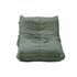 Oikiture 2X Floor Sofa Lounge Caterpillar Lazy Couch Single Chair Pouffe Green-Floor Lounge-PEROZ Accessories