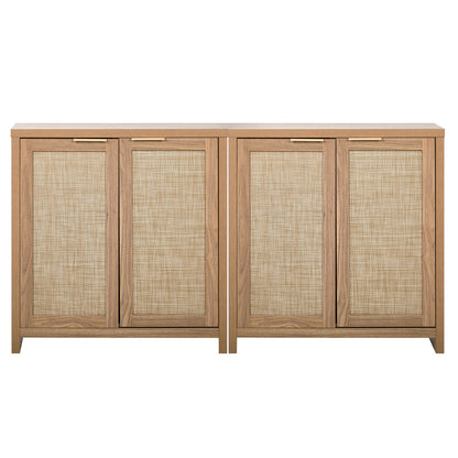 Oikiture 2x Buffet Sideboard Storage Cabinet Cupboard Hallway Table-Sideboard-PEROZ Accessories