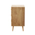 Oikiture 3 Chest of Drawers Tallboy Natural-Chest of Drawerss-PEROZ Accessories