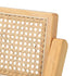 Oikiture 4x Dining Chairs Folding Rattan Chair Wooden-Dining Chair-PEROZ Accessories