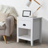 Oikiture 6 Chest of Drawers and 2 Bedside Tables Vintage Bedroom Set-Chest of Drawers-PEROZ Accessories