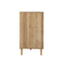 Oikiture 7 Chest of Drawers and 2 Bedside Tables Bedroom Set Natural-Bedroom Set-PEROZ Accessories