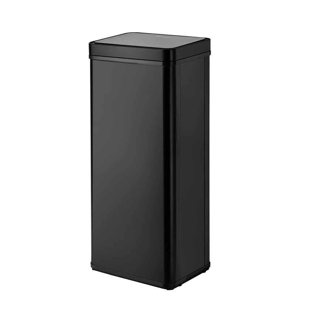 Oikiture 75L Motion Sensor Bin Automatic Rubbish Trash Can Black-Sensor Bin-PEROZ Accessories