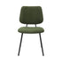 Oikiture 8x Dining Chair Vintage Retro Polyester Padded Green-Dining Chair-PEROZ Accessories