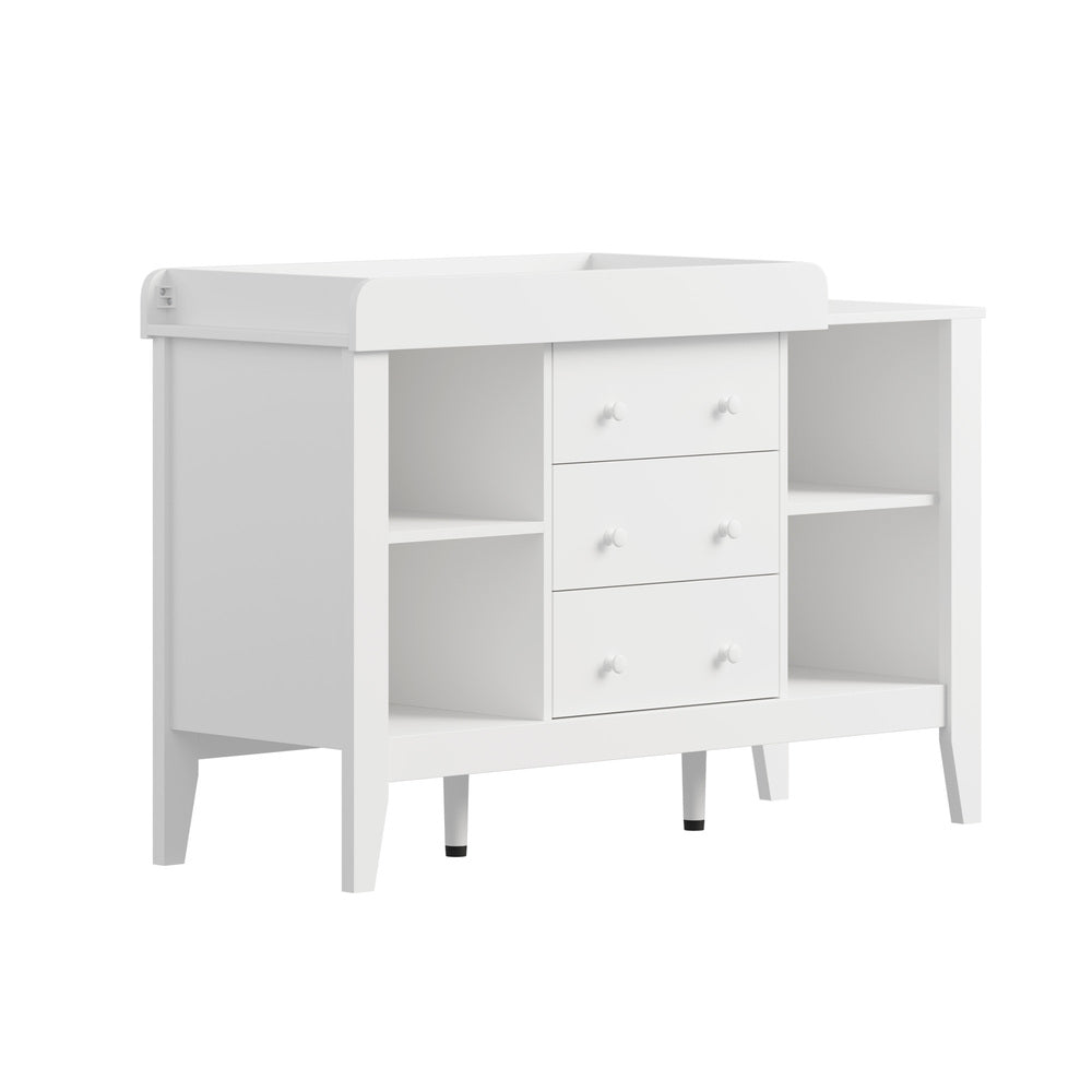 Oikiture Baby Changing Table Chest of Drawers Cabinet Nursery Furniture-Chest of Drawers-PEROZ Accessories