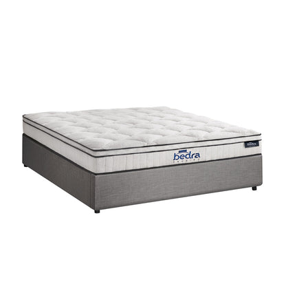 Oikiture Bed Frame Double Size Storage Platform with Mattress-Bed Frame-PEROZ Accessories