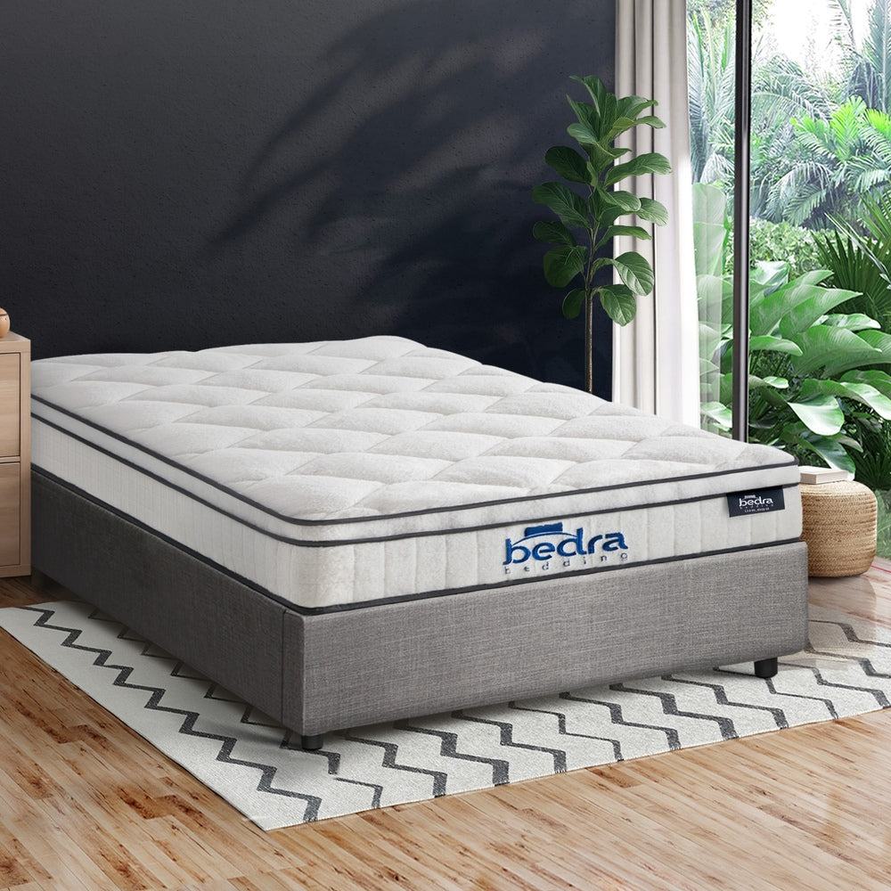 Oikiture Bed Frame King Single Size Storage Platform with Mattress-Bed Frame-PEROZ Accessories