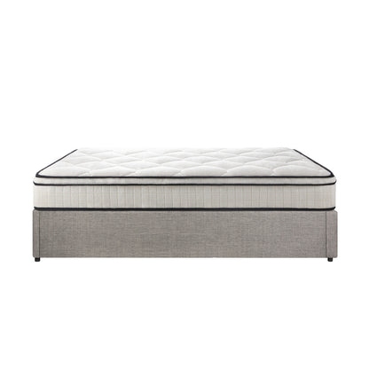 Oikiture Bed Frame King Single Size Storage Platform with Mattress-Bed Frame-PEROZ Accessories