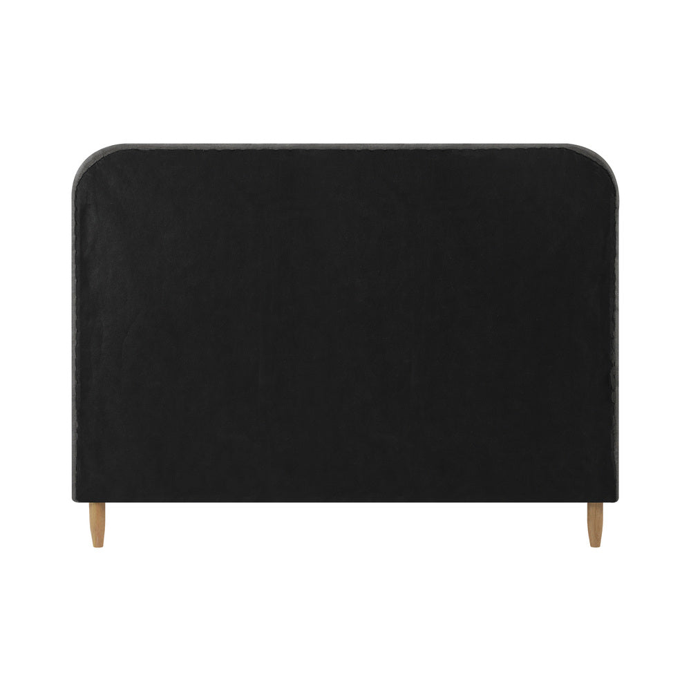 Oikiture Bed Frame Queen Size Beds Platform with Mattress Grey Fabric-Bed Frame-PEROZ Accessories