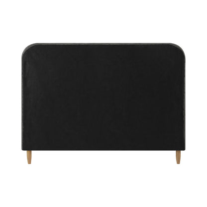 Oikiture Bed Frame Queen Size Beds Platform with Mattress Grey Fabric-Bed Frame-PEROZ Accessories