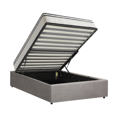 Oikiture Bed Frame Single Size Storage Platform with Mattress-Bed Frame-PEROZ Accessories