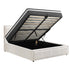 Oikiture Bed Frame With Mattress Set King Single Gas Lift White BOSS-Bed Frame-PEROZ Accessories