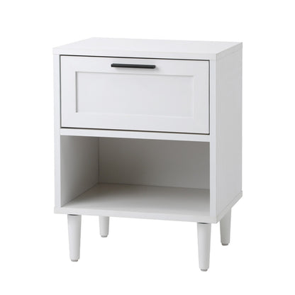 Oikiture Bedroom Set 6 Chest of Drawers and 2 Bedside Tables White-Bedroom Set-PEROZ Accessories