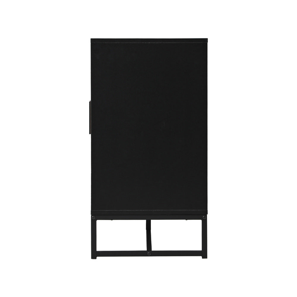 Oikiture Buffet Sideboard Cupboard Cabinet 3 Drawers 2 Door-Sideboard-PEROZ Accessories