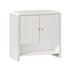 Oikiture Buffet Sideboard Storage Cabinet 2 Doors Cupboard White-Sideboard-PEROZ Accessories