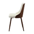 Oikiture Dining Chairs Kitchen Lounge PU Leather x6 White-Dining Chair-PEROZ Accessories