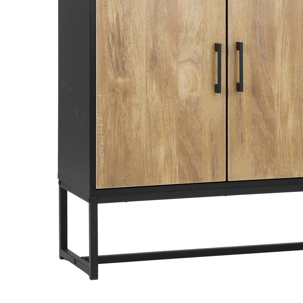 Oikiture Display Shelf 5-Tier Storage Shelves Bookcase Cupboard-Display Shelf-PEROZ Accessories