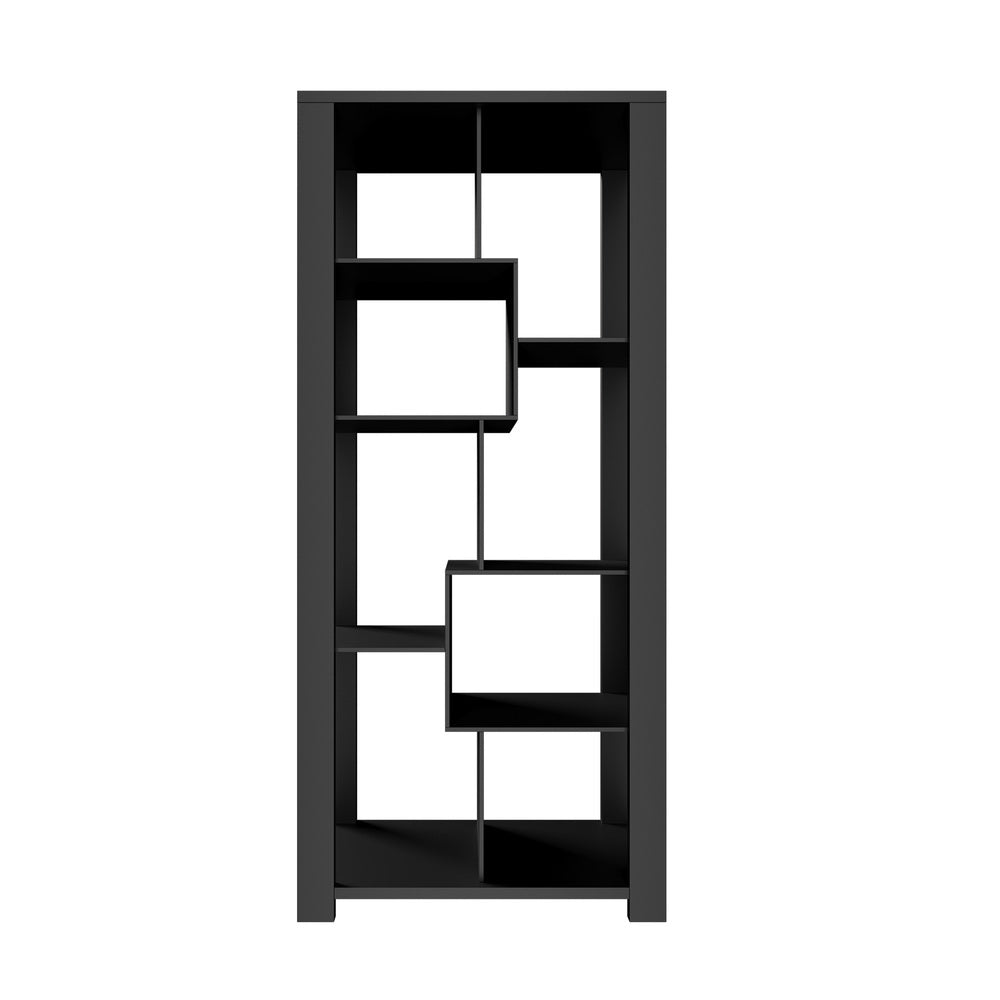 Oikiture Display Shelf Open Multi-tier Shelves Black-Display Shelf-PEROZ Accessories