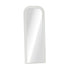 Oikiture Full Length Arch Mirror 165x60cm White Wood Top Round Corner-Full Length Mirror-PEROZ Accessories