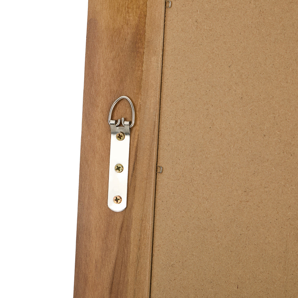 Oikiture Full Length Floor Makeup Mirrors 165x60cm Brown Wood Bedroom-Full Length Mirror-PEROZ Accessories