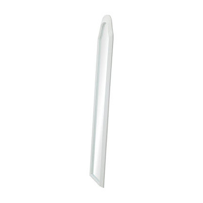Oikiture Full Length Floor Makeup Mirrors 165x60cm White Wood Bedroom-Full Length Mirror-PEROZ Accessories