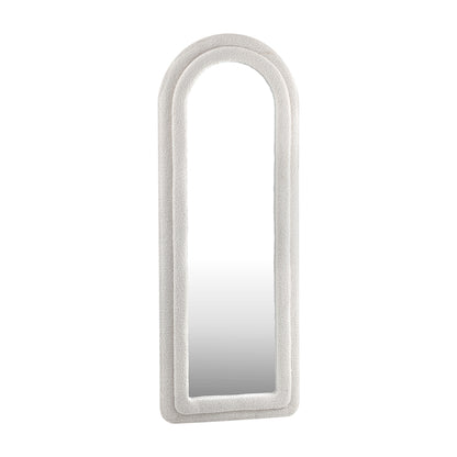Oikiture Full Length Mirror Boucle Frame 1.6M Floor Mirrors-Full Length Mirror-PEROZ Accessories
