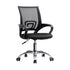 Oikiture Home Office Set BK & WH Computer Desk and Mesh Office Chair-Office Set-PEROZ Accessories