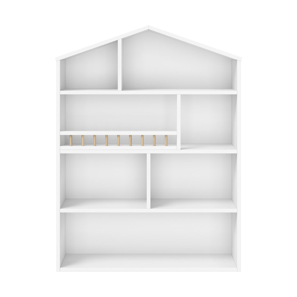 Oikiture Kids Bookshelf Bookcase Organiser Display Shelf-Bookshelf-PEROZ Accessories