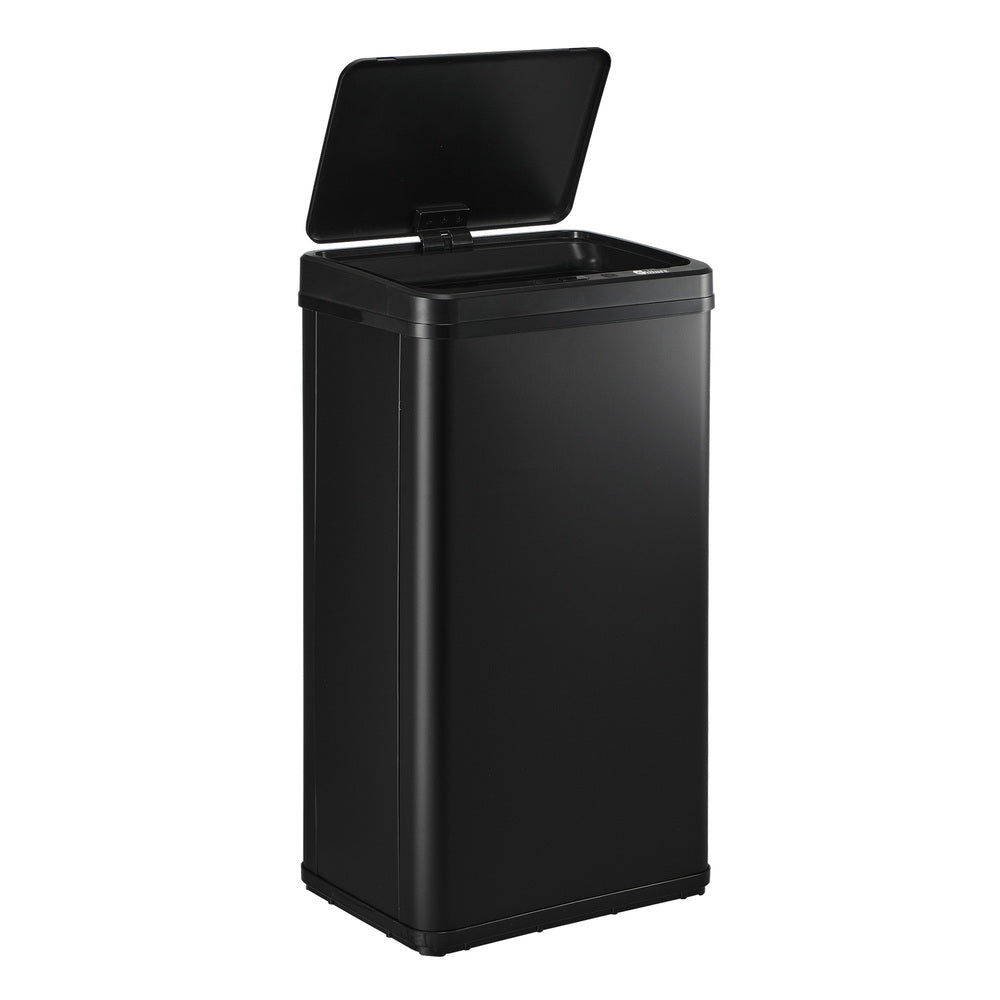 Oikiture 40L Motion Sensor Bin Automatic Black-Sensor Bin-PEROZ Accessories