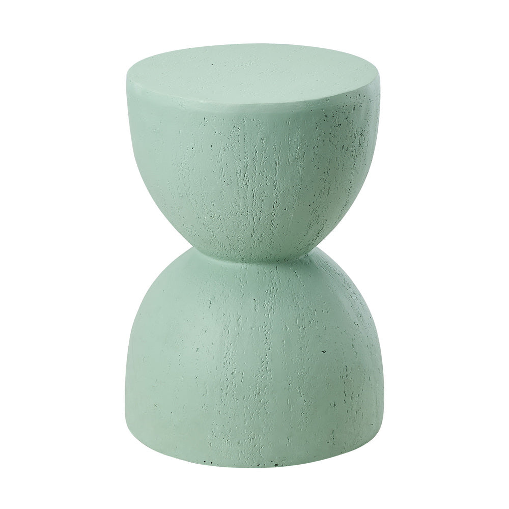 Oikiture Side Table Coffee Tables Stand Stone Green-Side Tables-PEROZ Accessories
