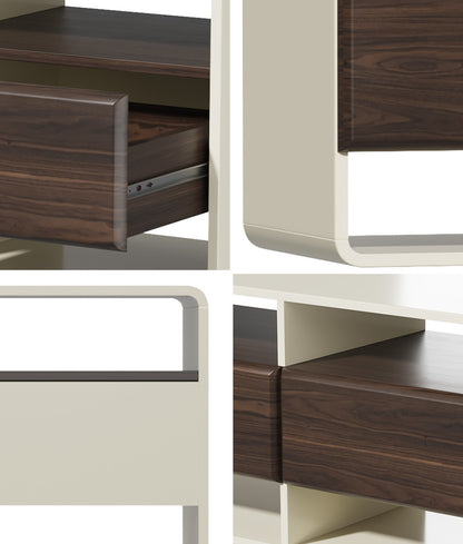 Oikiture TV Cabinet Entertainment Unit Stand 3 Drawers 6 Open Shelves 140cm-Entertainment Unit-PEROZ Accessories