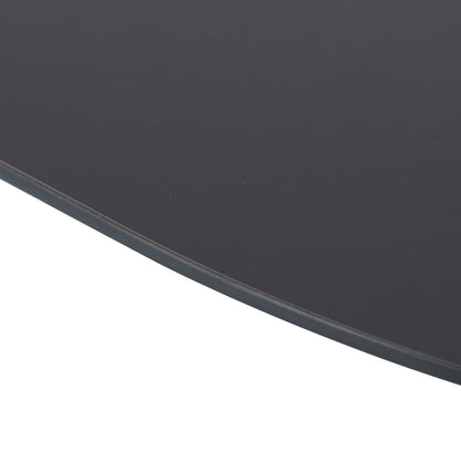 Oikiture Wall Mirrors Oval Frameless Mirror 84x50cm Set of 2-Wall Mirror-PEROZ Accessories