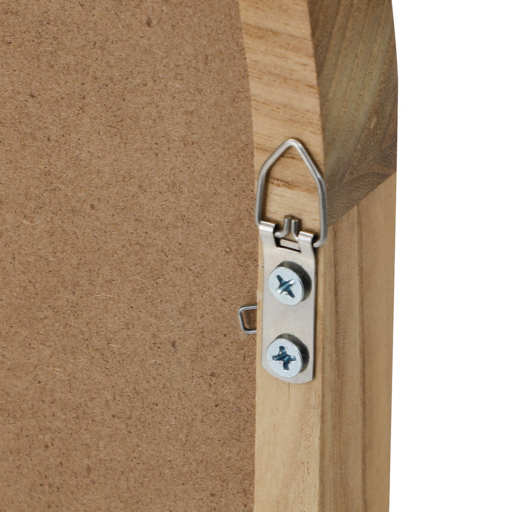 Oikiture Wooden Full Length Mirror 180x70cm Arched Floor Mirrors-Full Length Mirror-PEROZ Accessories