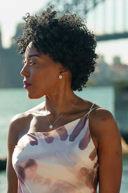 OPAL GLOW BARANGAROO BLUE CREATED OPAL PENDANT-PEROZ Accessories