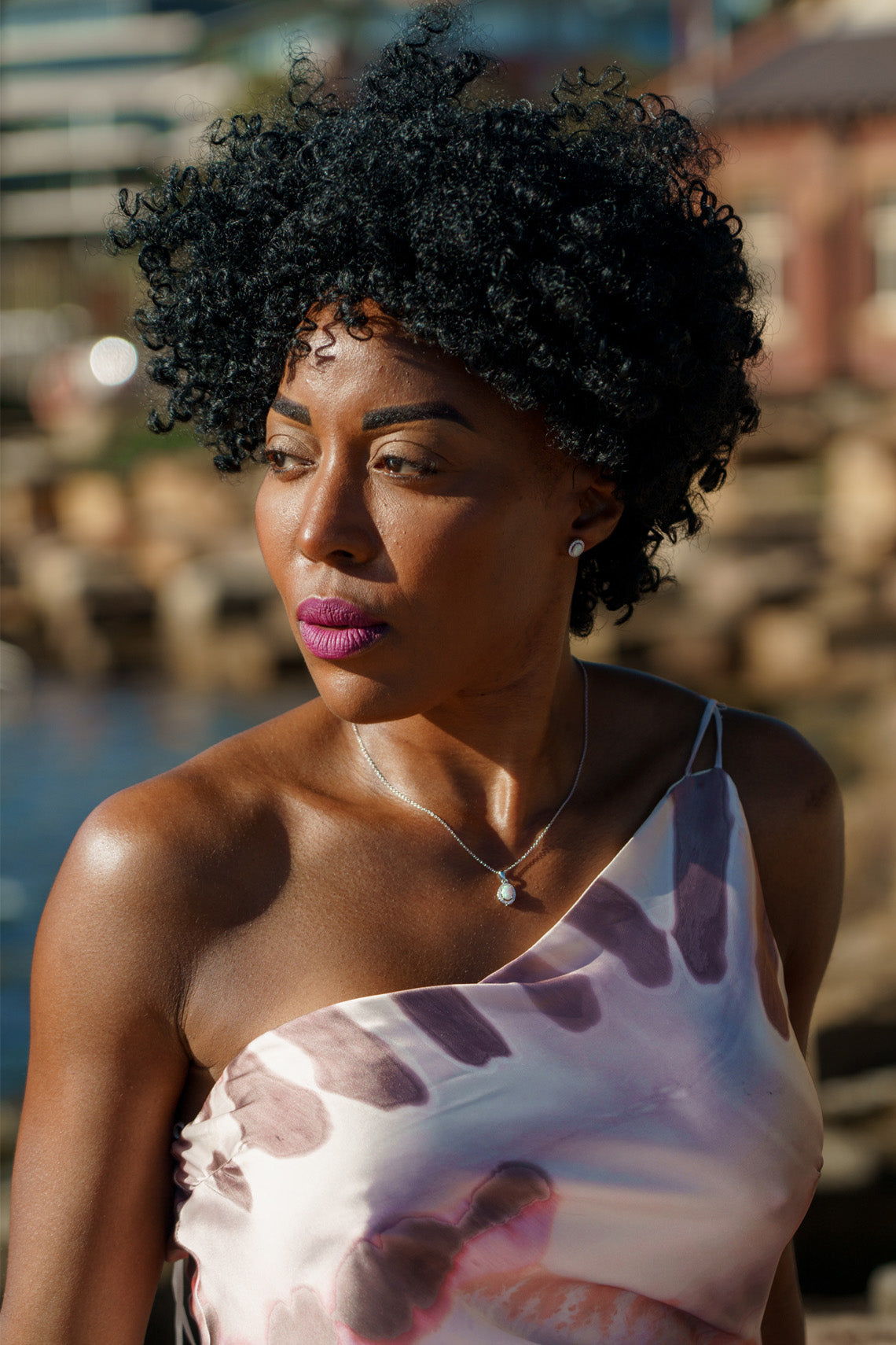 OPAL GLOW BLACKWATTLE WHITE CREATED OPAL EARRINGS SILVER-PEROZ Accessories